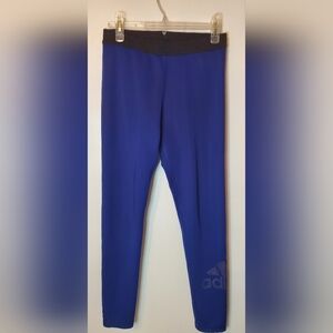 ADIDAS -size M- activewear leggings- polyester
